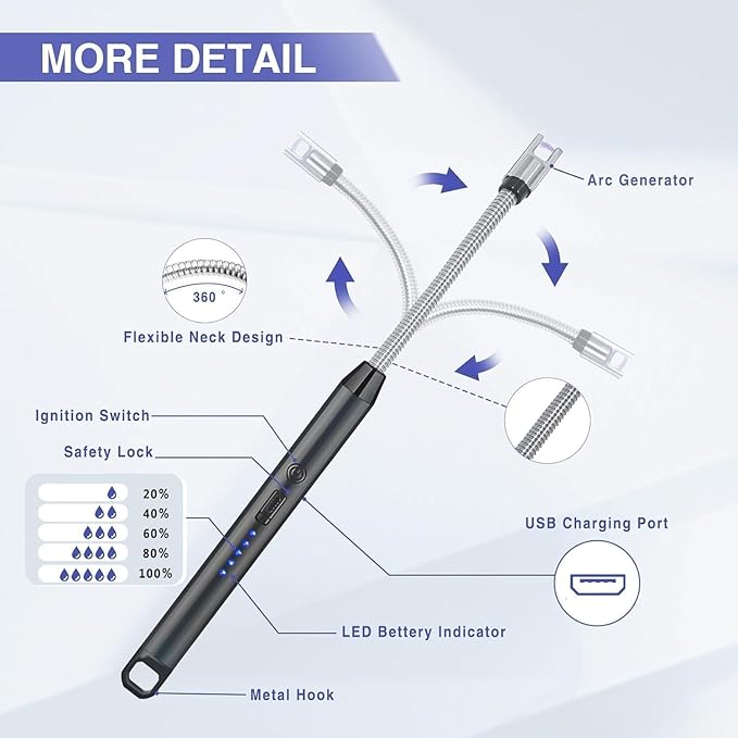 VOYLA™ - Rechargeable Multipurpose Electric Lighter