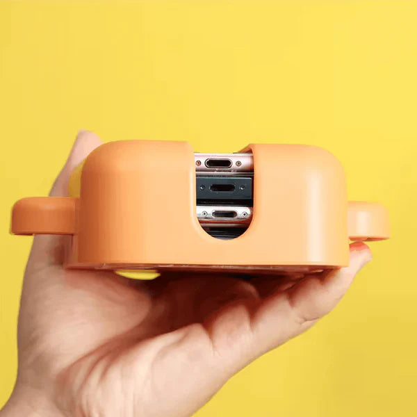 Multi-functional Wall Mounted Holder with Side Hooks (Pack of 6)