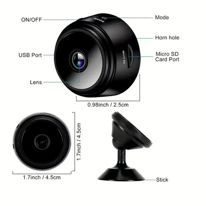 Mini Spy Wifi Camera With Audio Recording