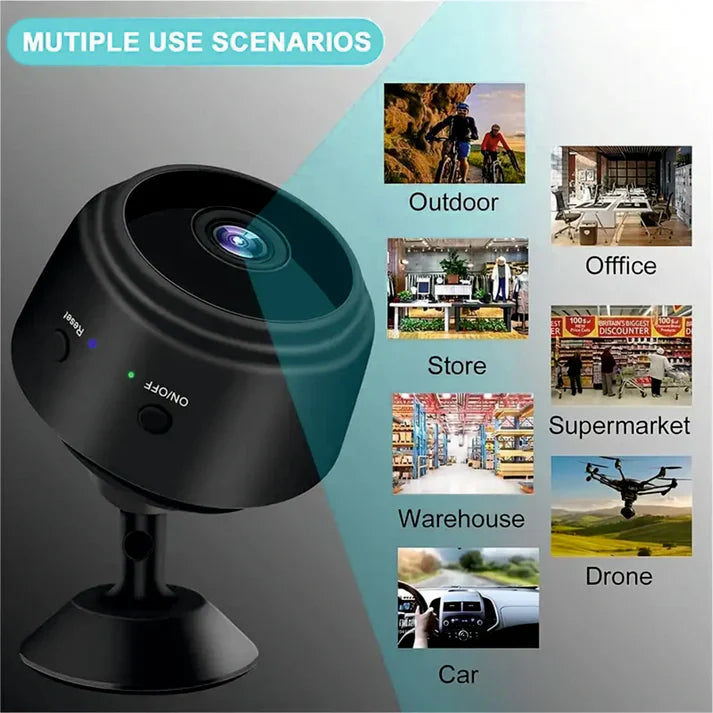 Mini Spy Wifi Camera With Audio Recording