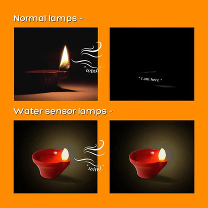 🪔 Reusable Water Sensor Led Diyas 🪔